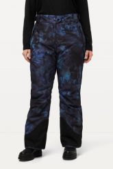 Damskie Spodnie funkcyjne spodnie narciarskie wodoodporne zapięcie na rzep. Niebieskie spodnie snowboardowe damskie Ulla Popken, plus size, bez wzorów, z materiału, sportowe, narciarskie. Za 639.99 zł.