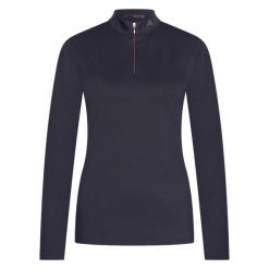 Damska koszulka z długim rękawem Euro-Star Uv Top Essolar. Niebieskie koszulki sportowe damskie EURO-STAR, m, bez wzorów, retro, bez kołnierzyka, bez ramiączek, sportowe. Za 392.50 zł.