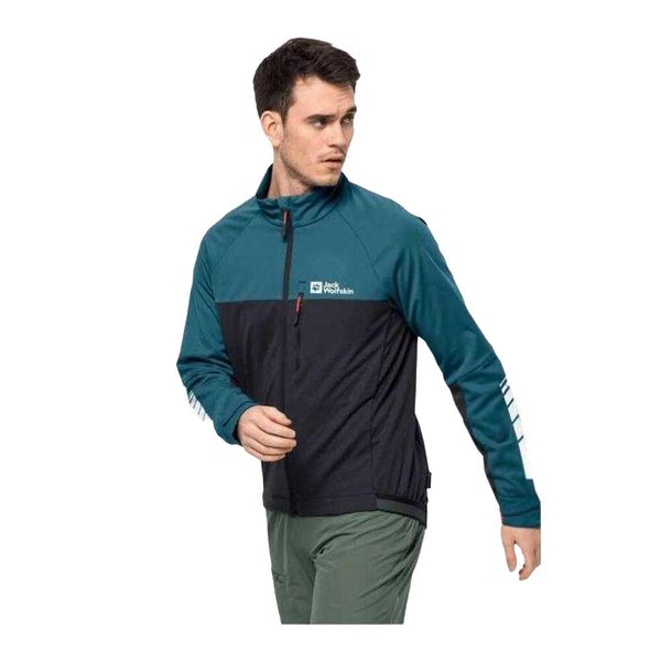 Męska Kurtka Morobbia Colour Block Jacket. Czarne kurtki męskie Jack Wolfskin, m, bez wzorów, z materiału, bez kaptura. Za 606.99 zł.