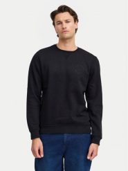 Blend Bluza 20717958 Czarny Regular Fit. Czarne bluzy męskie Blend, m, bez wzorów, z bawełny, bez kaptura. Za 99.99 zł.