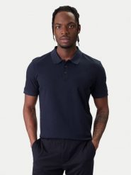 JOOP! Polo Roni 10100056 30100501 Granatowy Regular Fit. Niebieskie koszulki polo męskie JOOP!, m, bez wzorów, z bawełny, bez ramiączek. Za 419.99 zł.
