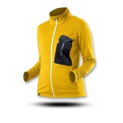 Bluza Trimm MICRON LADY. Żółte bluzy sportowe damskie TRIMM, bez wzorów, bez kaptura, narciarskie. W wyprzedaży za 140.00 zł.