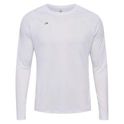 Koszulka z długim rękawem Newline Beat. Białe bluzki z długim rękawem męskie Newline, m, bez wzorów, bez kołnierzyka. Za 186.00 zł.