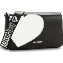 Torebka LOVE MOSCHINO - JC4036PP14LD200A Nero/Argento. Czarne torebki do ręki damskie marki Love Moschino, ze skóry ekologicznej. Za 779.00 zł.