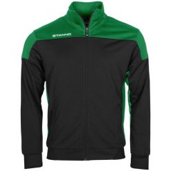 Bluza dresowa zapinana na zamek błyskawiczny Stanno Pride. Czarne bluzy damskie STANNO, l, bez wzorów, z dresówki, bez kaptura, rowerowe. Za 242.00 zł.