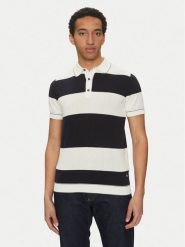 Liu Jo Sweter QA5042 MA71P Biały Regular Fit. Białe koszulki polo męskie Liu Jo, m, bez wzorów, z bawełny, bez ramiączek. Za 249.99 zł.