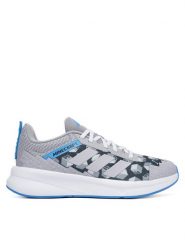 Adidas Sneakersy Minecraft Fortarun 4.0 JR1933 Szary. Szare buty sportowe chłopięce Adidas, bez wzorów, z materiału, bez zapięcia. Za 221.99 zł.