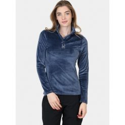 Sweter damski Spyder Shimmer Bug HZ. Niebieskie swetry damskie Spyder, bez wzorów, sportowe, bez kołnierzyka, bez ramiączek, bez kaptura. Za 399.00 zł.