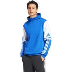 Bluza męska adidas Squadra 25 Sweat Hoody. Białe bluzy męskie Adidas, m, bez wzorów, z bawełny, z kapturem. Za 168.00 zł.