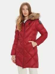 Blauer Płaszcz zimowy 24WBLDK03052 Czerwony Regular Fit. Czerwone płaszcze damskie Blauer, na zimę, xs, bez wzorów, z syntetyku, bez kaptura. Za 2,029.00 zł.