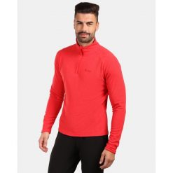 Męska polarowa warstwa środkowa Kilpi ALMERI-M. Czerwone bluzy męskie Kilpi, na zimę, m, bez wzorów, z polaru, bez kaptura. Za 215.49 zł.