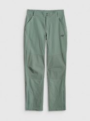 4F Spodnie trekkingowe szybkoschnące damskie - khaki XL. Brązowe spodnie materiałowe damskie 4f, l, bez wzorów, z materiału. Za 299.99 zł.