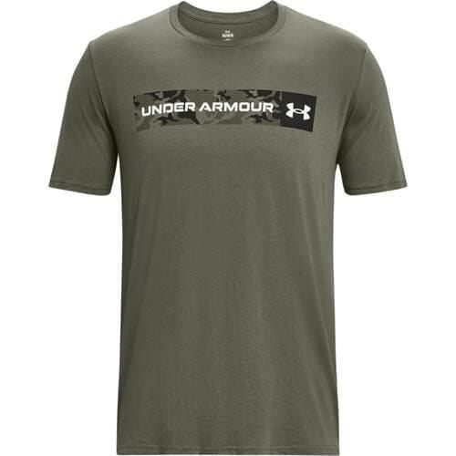 Koszulka sportowa męska Under Armour Camo Chest Stripe. Białe buty sportowe męskie Under Armour, m, bez wzorów, z bawełny, bez kołnierzyka, bez ramiączek, na fitness i siłownię. Za 213.00 zł.