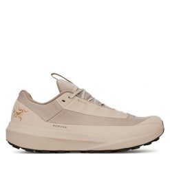 Buty do biegania Arc'teryx. Brązowe buty sportowe męskie Arc'teryx, z gore-texu, bez zapięcia, do biegania, gore-tex. Za 669.99 zł.