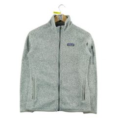 Second life - Męska kurtka polarowa Better Sweater - Stan dobry. Szare kurtki męskie Patagonia, m, bez wzorów, z polaru, trekkingowe. Za 211.46 zł.