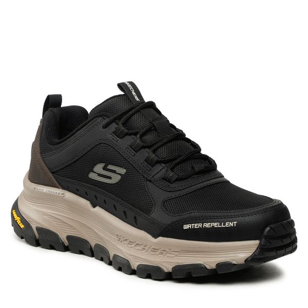 Trekkingi Skechers. Czarne półbuty na co dzień męskie Skechers, trekkingowe. Za 319.99 zł.