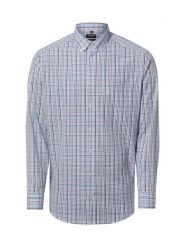 OLYMP Luxor modern Fit Koszula Mężczyźni Modern Fit Bawełna biały|wielokolorowy, 40. Białe koszule męskie OLYMP Luxor modern Fit, m, bez wzorów, z bawełny, biznesowe, bez kołnierzyka, bez ramiączek. Za 279.95 zł.