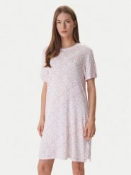 DKNY Koszula nocna YI30058 Różowy Regular Fit. Czerwone piżamy damskie DKNY, xs, bez wzorów, z wiskozy, bez ramiączek. Za 319.99 zł.