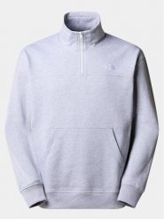 The North Face Bluza Essential NF0A87FC Szary Relaxed Fit. Szare bluzy męskie The North Face, l, bez wzorów, z bawełny, bez kaptura. Za 279.99 zł.