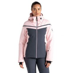 Damska Kurtka Narciarska Flurry. Czerwone kurtki damskie Dare 2b, xl, bez wzorów, z materiału, z kapturem. Za 223.99 zł.