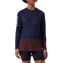 Koszulka damska POC MTB Pure LS Jersey z długim rękawem. Niebieskie koszule damskie POC, l, bez wzorów, z jersey, bez kołnierzyka, bez ramiączek. Za 311.00 zł.