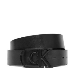 Pasek Męski Calvin Klein. Czarne paski damskie Calvin Klein, bez wzorów. Za 249.99 zł.