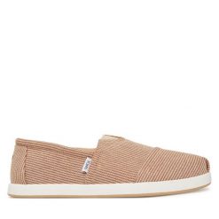 Półbuty Toms. Brązowe półbuty na co dzień męskie Toms, bez zapięcia. Za 179.99 zł.