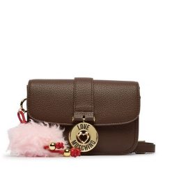 Torebka LOVE MOSCHINO. Brązowe torebki do ręki damskie Love Moschino, bez wzorów, bez dodatków. Za 949.99 zł.