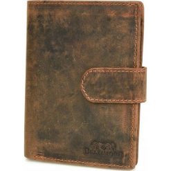 Portfel męski brązowy Beltimore R83. Brązowe portfele męskie bez wzorów, ze skóry. Za 76.99 zł.