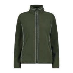 Bluza damska turystyczna CMP 34H0496. Zielone bluzy damskie CMP, xs, bez wzorów, bez kaptura, trekkingowe. Za 340.00 zł.