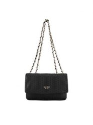 Nine West Torebka LDA6128C Czarny. Czarne torebki do ręki damskie Nine West, bez wzorów, z tworzywa sztucznego, bez dodatków. Za 229.99 zł.