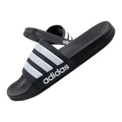 Klapki adidas Adiletten Shower GZ5920 czarne. Czarne klapki męskie z syntetyku. Za 204.53 zł.