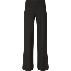 Spodnie damskie wide leg Athlecia Berrty. Czarne spodnie materiałowe damskie Athlecia, bez wzorów, na fitness i siłownię. Za 226.00 zł.