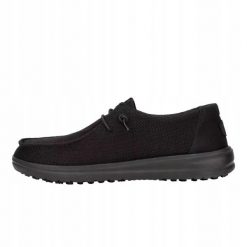HEYDUDE Damskie Mokasyny Wendy Work CE. Czarne mokasyny damskie Hey dude, z materiału, biznesowe. Za 239.00 zł.