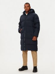 Tommy Hilfiger Płaszcz zimowy MW0MW37368 Granatowy Regular Fit. Niebieskie płaszcze męskie Tommy Hilfiger, na zimę, m, bez wzorów, z syntetyku, bez kaptura. Za 1,259.00 zł.