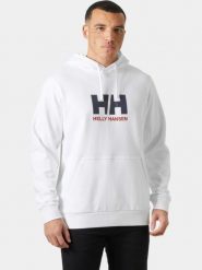 Bluza Męska Helly Hansen Hh Logo 3.0. Czarne bluzy sportowe męskie Helly Hansen, m, bez wzorów, z bawełny, z kapturem. Za 359.00 zł.