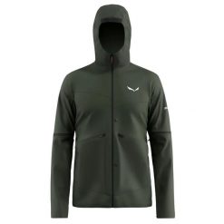 Kurtka z kapturem 2 w 1 Salewa Puez Hemp. Brązowe kurtki męskie Salewa, l, bez wzorów, z elastanu, z kapturem. Za 768.00 zł.