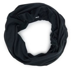 Komin Nike. Czarne szaliki i chusty damskie Nike, bez wzorów, sportowe. Za 149.99 zł.