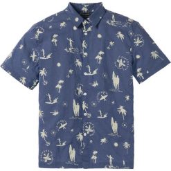 Koszula z krótkim rękawem Regular Fit bonprix indygo z nadrukiem. Koszule męskie marki Giacomo Conti. Za 32.99 zł.