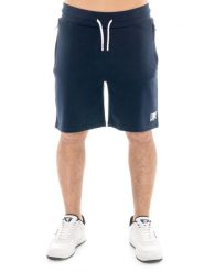 Męskie szorty bermudy z zamkiem i małym logo. Niebieskie krótkie spodenki sportowe męskie LEONE 1947 APPAREL, m, bez wzorów, na fitness i siłownię. Za 256.81 zł.