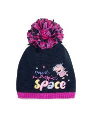 Peppa Pig Czapka ACCCS-AW23-235PP Różowy. Czerwone buty zimowe dziewczęce Peppa Pig, bez wzorów. Za 39.99 zł.