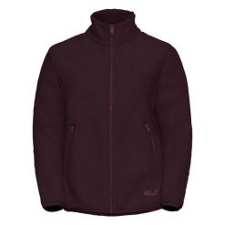 Kurtka uniwersalna damska Jack Wolfskin A65073I0116. Czerwone kurtki damskie Jack Wolfskin, uniwersalny, bez wzorów, z poliesteru, z kapturem. Za 614.00 zł.