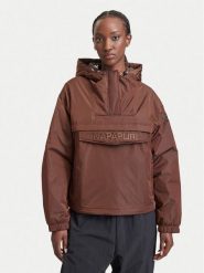 Napapijri Kurtka anorak Rainforest Optique W NP0A8AHAW331 Brązowy Oversize. Brązowe kurtki damskie Napapijri, xs, bez wzorów, z syntetyku, bez kaptura. Za 1,229.00 zł.
