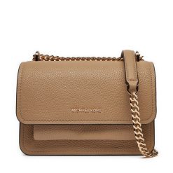 Torebka MICHAEL Michael Kors. Brązowe listonoszki damskie MICHAEL Michael Kors, bez wzorów, bez dodatków. Za 639.99 zł.