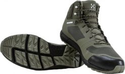 Buty w góry Haglofs L.I.M Mid Proof Eco - sage green/deep woods. Zielone trekkingi męskie GRONELL, wspinaczkowe. Za 720.05 zł.