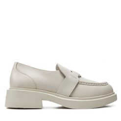 Loafersy KARL LAGERFELD. Białe mokasyny damskie KARL LAGERFELD. Za 479.99 zł.