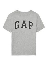 Gap T-Shirt 708370-01 Szary Regular Fit. Szare t-shirty dla chłopców GAP, bez wzorów, z bawełny, bez ramiączek. Za 39.99 zł.