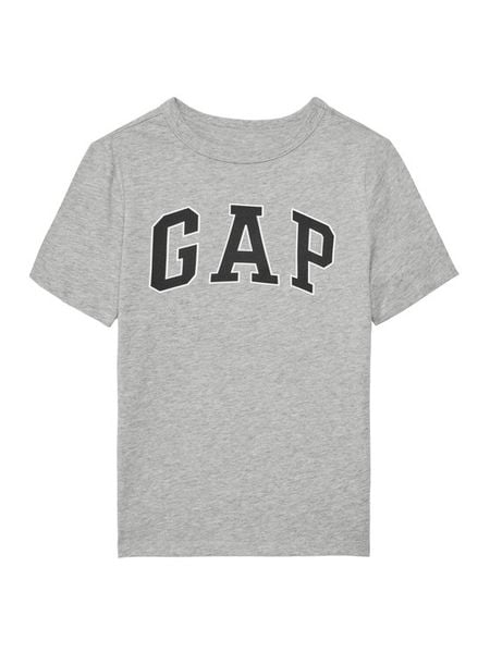 Gap T-Shirt 708370-01 Szary Regular Fit. Szare t-shirty dla chłopców GAP, bez wzorów, z bawełny, bez ramiączek. Za 39.99 zł.