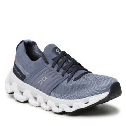 Buty do biegania On. Szare obuwie sportowe damskie On, bez wzorów, do biegania. Za 569.99 zł.