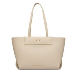 Torebka Armani Exchange. Brązowe torebki do ręki damskie Armani Exchange, bez wzorów, bez dodatków. Za 654.99 zł.